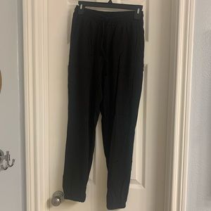 Forever 21 black high waisted joggers